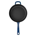 thumbnail image 2 of Chuck Hughes Poêle Profonde en Fonte, 3,75 L (4 qt) Bleu, 2 of 2