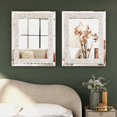 thumbnail image 4 of SHYFOY Decorative Wall Mirror Crushed Diamond Vanity Mirror Rectangle Mirrors for Wall Decor, 4 of 6