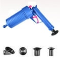 thumbnail image 6 of Fnochy Clearance High Pressure Power Pump Plunger Sink Pipe Clog Remover Cleaner Tool for Toilet Bathtub Drain Unclogging with 4 Suckers, 6 of 8