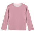 thumbnail image 5 of Ahuyic Kids Casual Long Sleeved Blouse Top, Autumns/Winter Long Sleeve For Kid, Girls Casual Loose Shirts Cute Long Sleeve Round-Neck Blouses & Shirts, 5 of 5