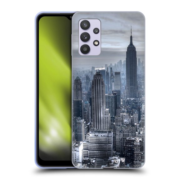 Head Case Designs Officially Licensed Haroulita Places New York 3 Soft Gel Case Compatible with Samsung Galaxy A32 5G / M32 5G (2021)