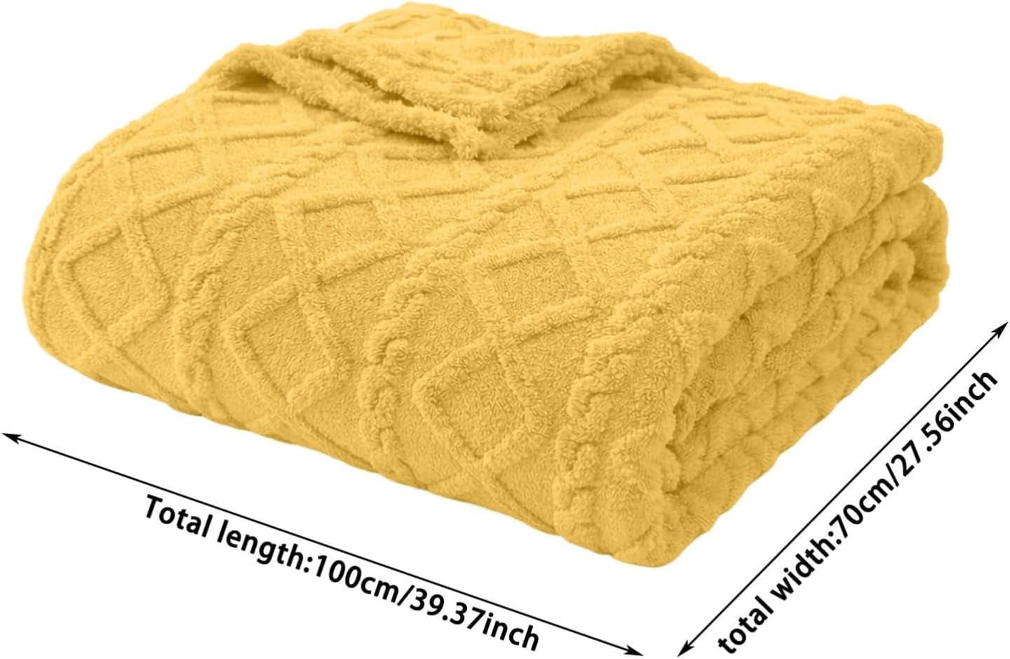 Dog Blanket, Polyester with Cable Knit, Machine Washable