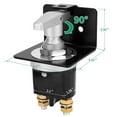 thumbnail image 3 of Lefu 12V-36V Battery Kill Switch Disconnect Isolator Power Cut OFF Car Boat Marine RV, 3 of 10