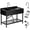 black 31.1"*22"*37.8", variant on Ataujin Stainless Steel Utility Sink, Free Standing Double Bowl Commercial Kitchen Sink with Faucet, Utility Right Basin Workbench with Hot & Cold Water Pipe for Garage Laundry