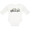 thumbnail image 3 of Inktastic My First Oktoberfest with Edelweiss Flowers Boys or Girls Long Sleeve Baby Bodysuit, 3 of 5