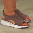 thumbnail image 2 of WILLBEST Sandalias De Mujer Para Playa, Zapatos Casuales De Moda Para Mujer, Sandalias De Plataforma Con Boca De Pez De Malla De Verano, Sandalias De Mujer Para Mujer, 2 of 5