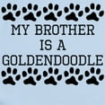 thumbnail image 2 of CafePress - My Brother Is A Goldendoodle Body Suit - Baby Light Bodysuit, Size Newborn - 24 Months, 2 of 4