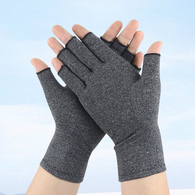 Túnel carpiano Muñequera Tejido transpirable Guantes para escribir en computadora Invierno Cálido