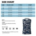 thumbnail image 6 of Easygdp Cherry Blossoms on Navy Background Men's Breathable Tank Tops Sleeveless Sporty T Shirts for Basketball, Mountaineering, Bodybuilding -Large, 6 of 8