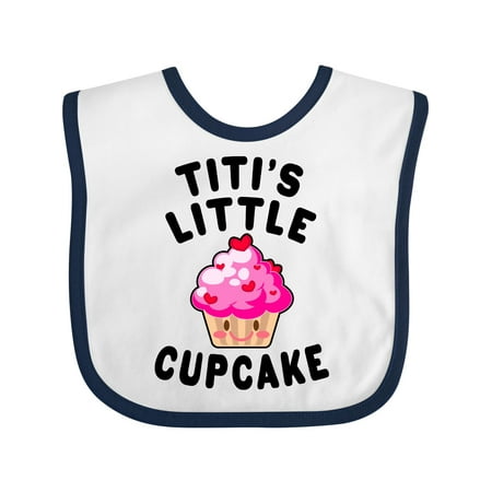 

Inktastic Titis Little Cupcake Gift Baby Girl Bib