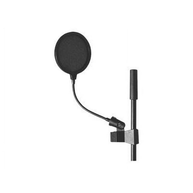 Stands ASVS4B Pop Blocker 4" sur Scène - Filtre Pop pour microphone - Noir