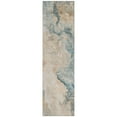 thumbnail image 2 of Addison Rugs Chantille Indoor/Outdoor Transitional Abstract Teal Washable Runner Rug, 2'3" x 7'6", 2 of 5
