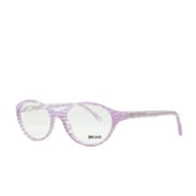 Just Cavalli JC 478 083 Pink Stripe Oval Plastic Optical Frame