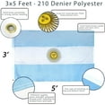 thumbnail image 2 of Anley EverStrong Series Argentina Flag 3x5 Foot - Embroidered and Sewn Stripes - Argentinian National Banner Flags, 2 of 7