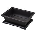 thumbnail image 1 of Mosiee Plastic Flower Pot Plastic Rectangle Bonsai Nursery Balcony Garden Container Yard Garden Outdoor Living, 1 of 9