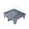 thumbnail image 4 of Inodoro para perros, entrenador de orinal, orinal extraíble, bandeja para orinal para perros, para interior y exterior, para conejos, perros pequeños gris, 4 of 8