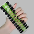 thumbnail image 6 of Semi Cured Gels Nails Stickers Glow in Dark Nails Polish Strips Halloween Nails Strips Nails Art Decortion, 6 of 9