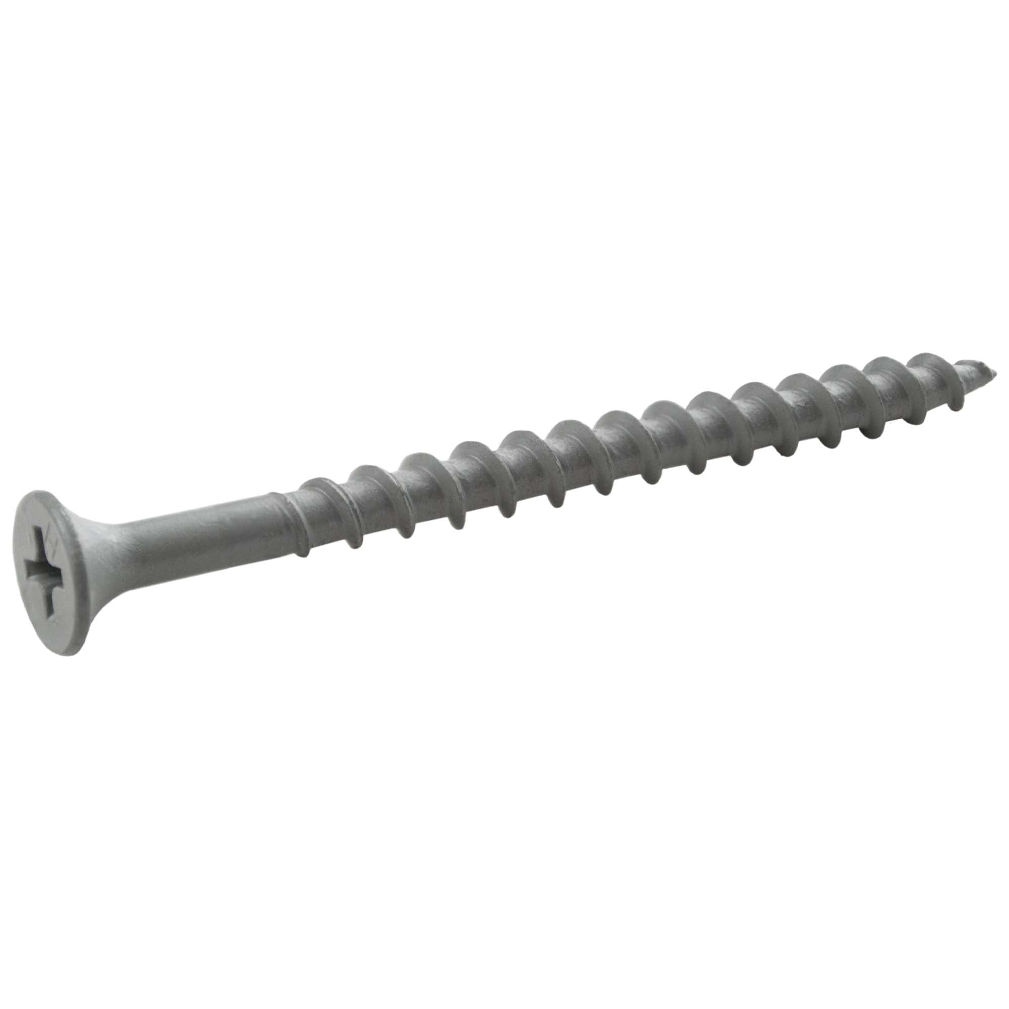 Grip-Rite PrimeGuard Ten #8 x 2-1/2-in. Wood To Wood Deck Screw 25lb. Bucket