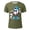 Z07-Army Green, variant on Big Boys Football T-Shirt Baseball Print Graphic Casual Children Stylish Game Day Summer Tee Tops Size 12-13T