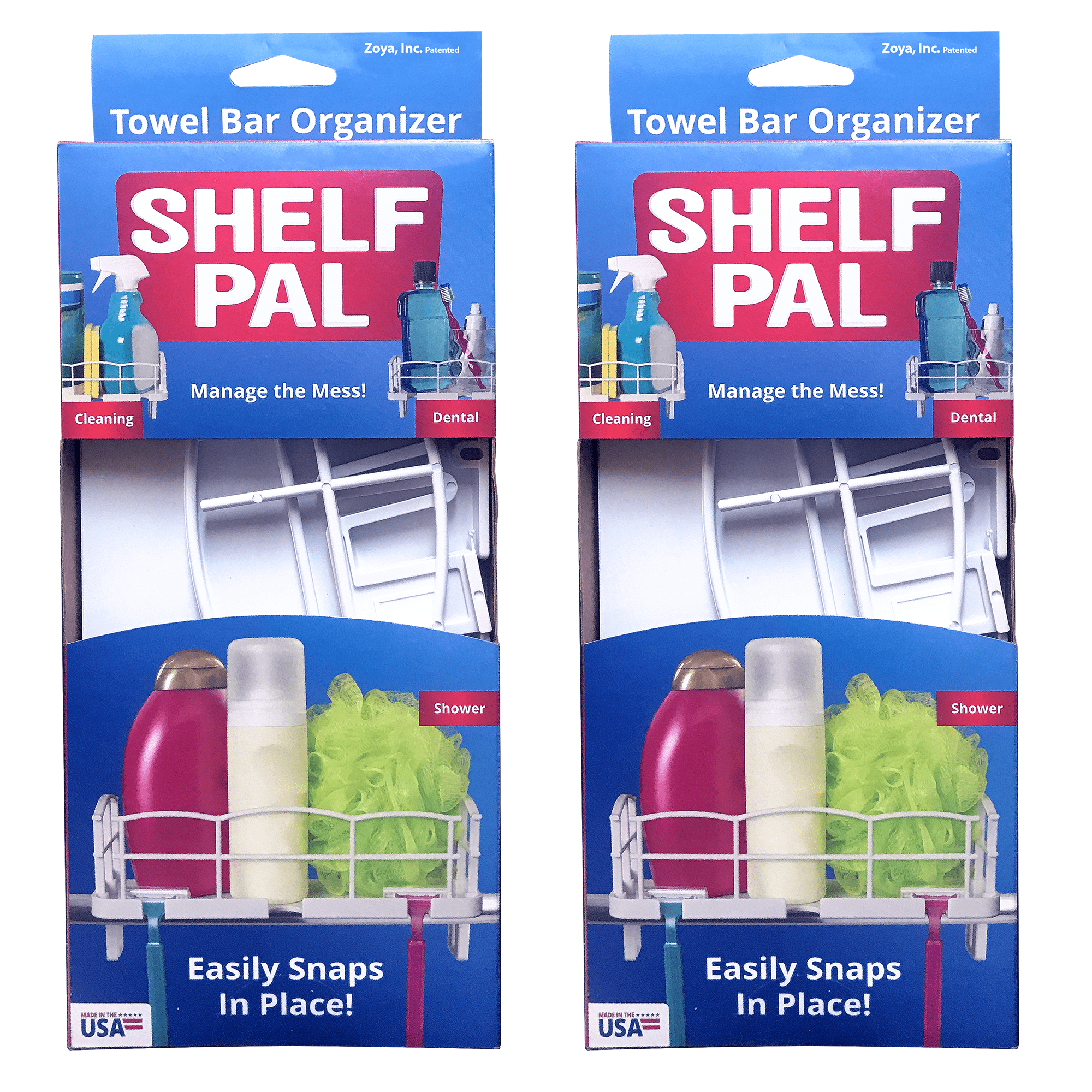 Shelf Pal Bath Storage System (set of 2)