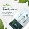 thumbnail image 4 of (6 pack) Herbishh Hair Color Stain Remover Wipes, Skin-Friendly Dye Cleanup, Gentle Formula, 5-Count Travel Pack, 4 of 11