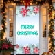 thumbnail image 5 of Christmas Snowman Hanging Cloth Door Curtain Santa Claus Printing Door Decoration Hanging Curtain, 5 of 6