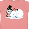 thumbnail image 4 of Inktastic Sassy Snowman in Top Hat Boys or Girls Toddler T-Shirt, 4 of 5