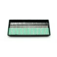 thumbnail image 2 of TMAX 30 pc 1 mm (1/32 Inch) Coarse Grit 80 Diamond Coated Burrs Glass Drill Bit Set with 1/8 Inch Shank for Dremel Rotary Tools, 2 of 3