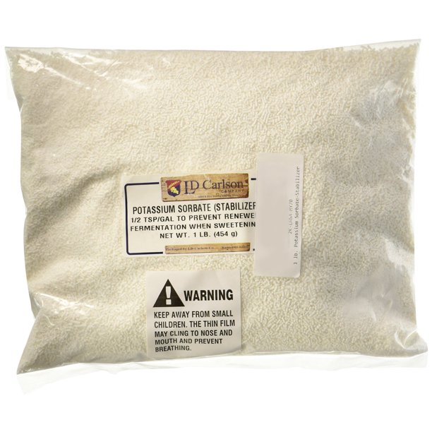 1 lb. Potassium Sorbate Preservative Food Grade Wine Stabilizer Beer