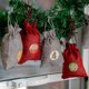 thumbnail image 2 of Christmas gift drawstring bag 24 Christmas elements small cloth bag wedding candy gift bag, 2 of 5