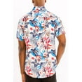 thumbnail image 3 of Men Hawaiian Shirt Vacation Short Sleeve Casual Button Down Shirts Summer Beach Shirt, 3 of 4