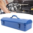 thumbnail image 1 of Caja De Herramientas Azul Con Estructura Metálica, Organizador Portátil De Almacenamiento De Herramientas Para Taller, Garaje, Automóvil O Lugar De Trabajo, Con, 1 of 7
