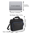thumbnail image 3 of Bearachild Bolsa de almacenamiento para PS3 y otras consolas de tamaño similar Bolsa de transporte Bolsa de almacenamiento de alta Almacenamiento y organización del hogar Bearachild HA020101-00, 3 of 6