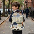 thumbnail image 6 of FUIALDOLG Durable School Bag for Elementary Scuola, 600D Polyester Smooth Zippers School Backpack, Art Print, 6 of 10