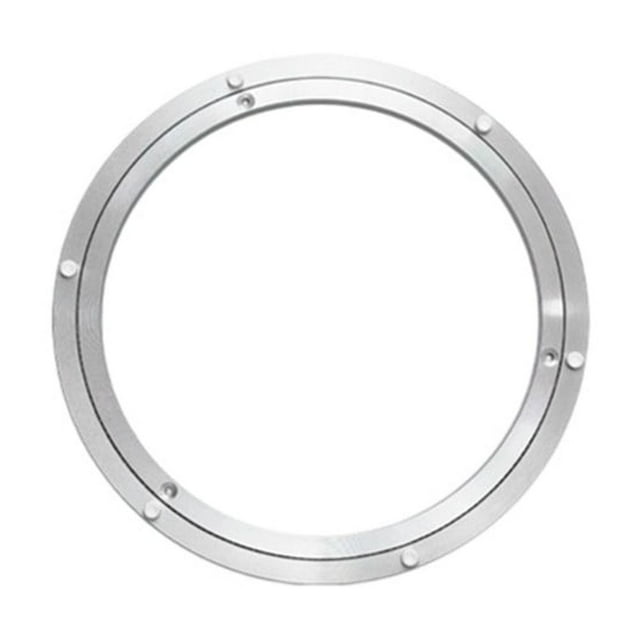 Base de Plateau Tournant de Table à Manger en Alliage d'Aluminium Base de Plateau Tournant Ronde pour Table en Verre 5,5 Pouces (140 mm)