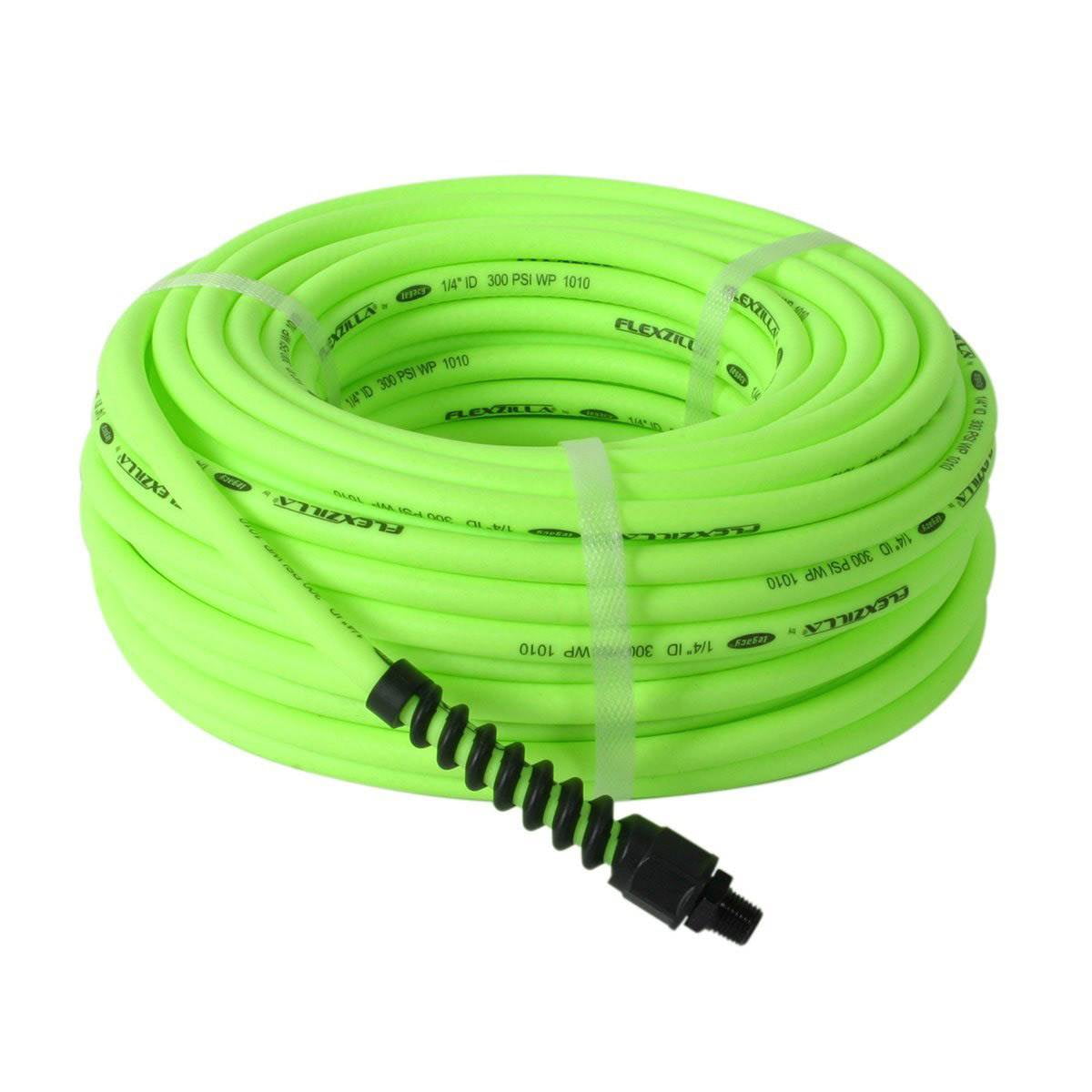 Flexzilla Heavy Duty Lightweight MNPT Fittings Pro Air Hose, 1/4 Inch x 50 Feet