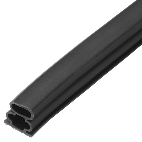 Uxcell Weather Stripping Door Seal Strip 50 Feet Door Soundproofing Strip Black