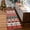 Multicolor, variant on Christmas Door Mat Washable Rug Non Slip Xmas Accent Rug, Low Pile Non Shedding Bath Mat, Foldable Printed Carpet for Bedroom,Living Room, Laundry, Kitchen, Holiday Home Decoration