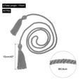 thumbnail image 2 of Uxcell 4Pack 67" Graduation Honor Cord with Tassel Polyester Yarn Honor Cord Gray, 2 of 6