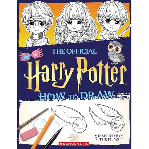Pre-Owned The Official Harry Potter How to Draw (Paperback) 1339032317 9781339032313