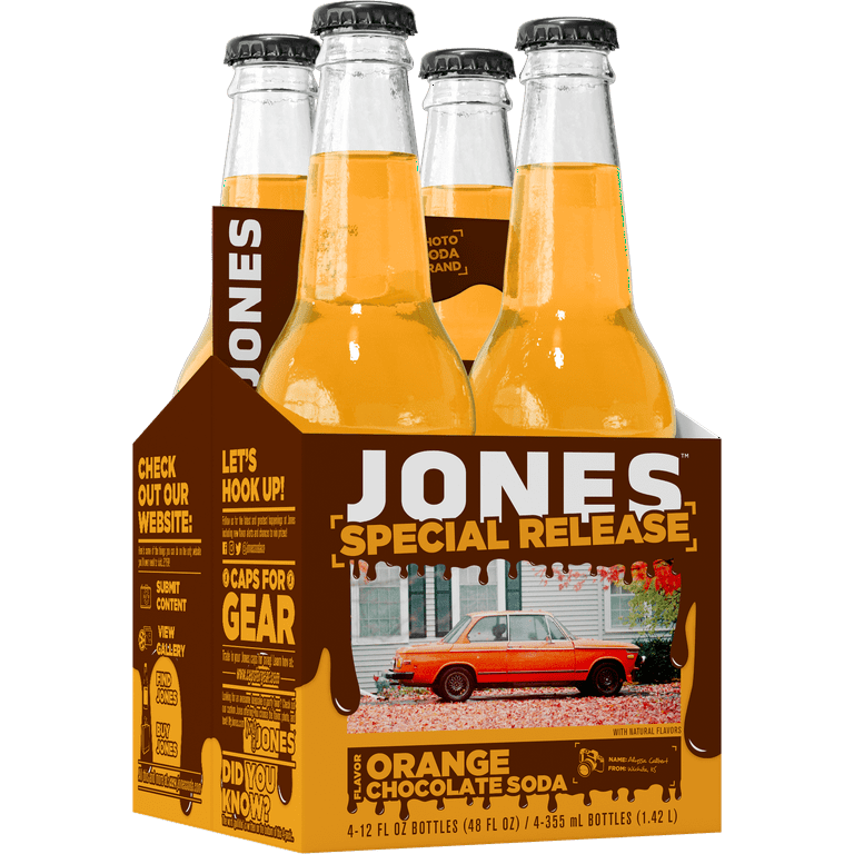 Jones Soda 12oz Special Release, 4 Pack - Walmart.com