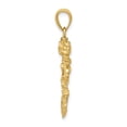 thumbnail image 2 of FB Jewels 14K Yellow Gold Solid 3-Dimensional Dragon Pendant, 2 of 5