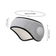 thumbnail image 3 of Warm Outdoor Ear Wrap Soundproof Sleep Earmuff Headband Sleeping Noise Cancelling Ear Wrap Ear Winter Women Sleep For Men Women Antinoise Antinoise That Amplify Comfortable Winte, 3 of 3