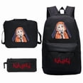 thumbnail image 1 of Set de 3 mochilas escolares Kakeguruiss con estampado de anime, 1 of 1