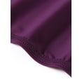thumbnail image 3 of Stylish Women's Swim Bottoms High Waist Design for a Comfortable and Flattering Fit Purple XL, 3 of 6