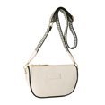 thumbnail image 1 of 020 Bolso Bandolera Un Hombro Con Correa Ancha para El Hombro para Guitarra PU Texturizada Moderno Y Versátil (blanco), 1 of 9