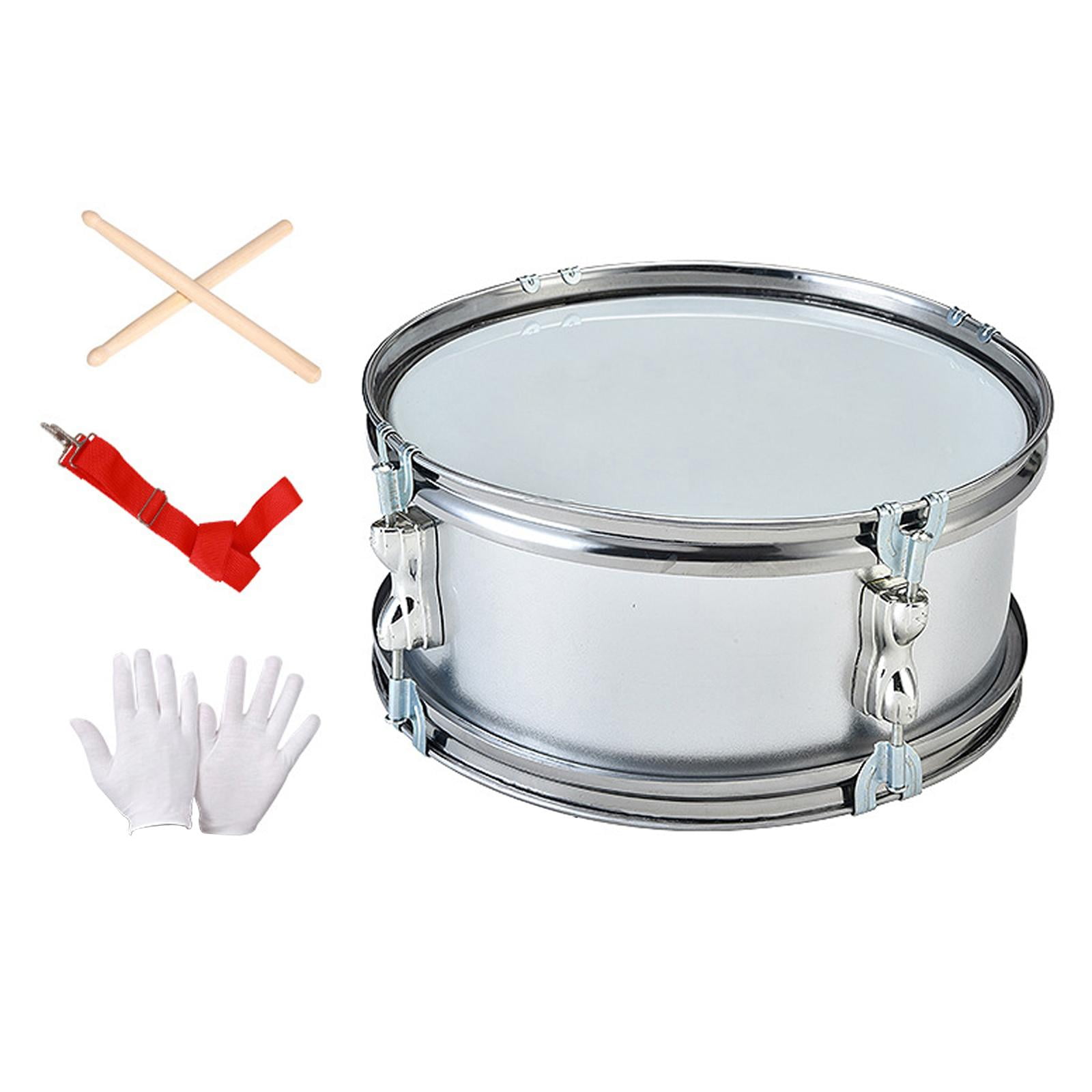 11" Snare Drum Percussion Instrument Professional with Shoulder Strap