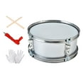 thumbnail image 1 of Tambor de caja de 11 "con baquetas Instrumento de percusión portátil profesional Música Argén perfke Tambor, 1 of 9