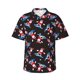 thumbnail image 1 of Balery Surfing Santa Camisas hawaianas de manga corta para hombre, camisas playeras de corte holgado, camisas de vacaciones con botones,XX-Large, 1 of 7
