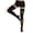 Black, variant on Ailaka 20-30mmHg Thigh High Compression Socks, Open Toe Graduated Pressure with Silicone Band for Varicose Veins, Edema, Post-Surgery, 1 Pair for Men Women